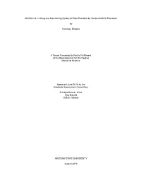 Linking and Maintaining Quality of Data Provided by Various MOOC Providers