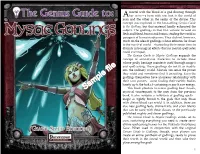 Sample File This Book Presents Two New Godling Base Classes, Mystical Counterparts to the Ones from the Previous Book