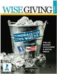 The Ice Bucket Challenge and Social Media