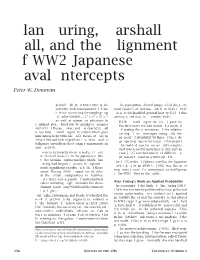 Alan Turing, Marshall Hall, and the Alignment of WW2 Japanese Naval Intercepts