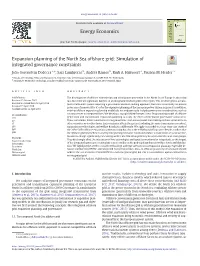 Expansion Planning of the North Sea Offshore Grid: Simulation of Integrated Governance Constraints