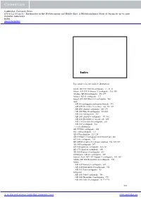 Earthquakes in the Mediterranean and Middle East: a Multidisciplinary Study of Seismicity up to 1900 Nicholas Ambraseys Index More Information