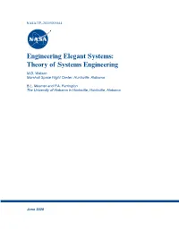 Engineering Elegant Systems: Theory of Systems Engineering
