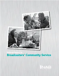 Broadcasters' Community Service Broadcasters' Community Service