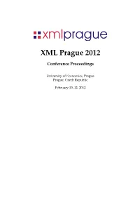 XML Prague 2012