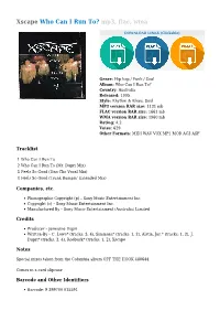 Xscape Who Can I Run To? Mp3, Flac, Wma