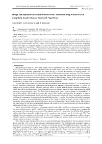 Design and Implementation of Distributed Web Crawler for Drug Website Search Using Hefty Based Enhanced Bandwidth Algorithms