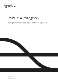 Railml2.4 Rollingstock