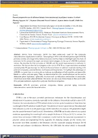 Review Recent Progressive Use of Advanced Atomic Force Microscopy in Polymer Science: a Review