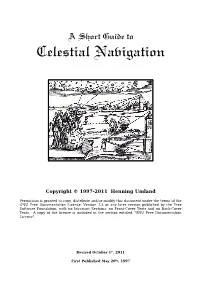 A Short Guide to Celestial Navigation5.16 MB