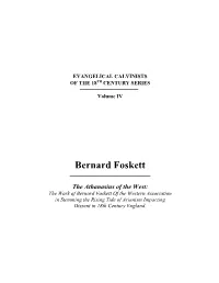 Bernard Foskett ______
