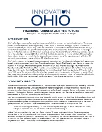 Fracking, Fairness and the Future, Full Report