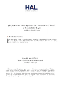 Inductive Proof Systems for Compositional Proofs in Reachability Logic Vlad Rusu, David Nowak