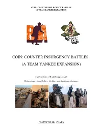 Coin: Counter Insurgency Battles (A Team Yankee Expansion)