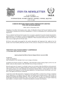 Iter Ita Newsletter