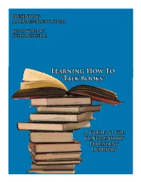 Learning How to “Talk Books”