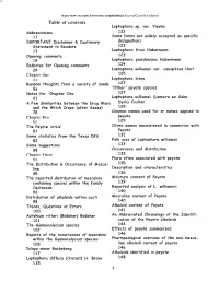 Sacred Cacti 3Rd Edition Table of Contents Lophophora Sp