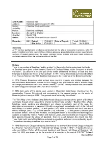 Backford Hall Page 1 of 16 SITE NAME