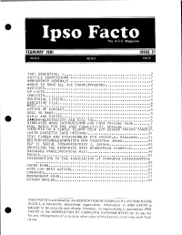 Ipso Facto Issue 21