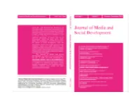 Journal of Media and Social Development