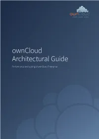 Owncloud Architectural Guide