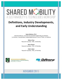 Definitions, Industry Developments, and Early Understanding