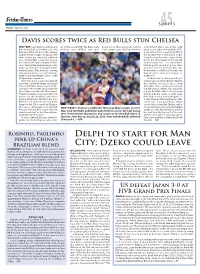 Delph to Start for Man City; Dzeko Could Leave