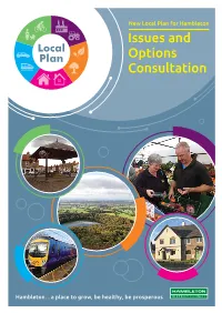 Issues and Options Consultation - 11 January to 19 February 2016 Forward