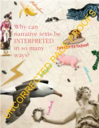 UNCORRECTED PAGE PROOFS 2.1 Why Can Multimodal Narratives Be Interpreted in So Many Ways? 57 Literacy Language Literature