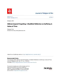 A Buddhist Reflection on Suffering in Ashes of Time