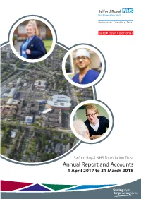 Salford Royal NHS Foundation Trust: Annual Report and Accounts 2017/18