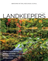 LANDKEEPERS REPORT Fall 2020