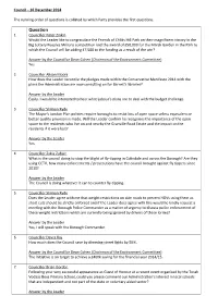 Questions Is Collated by Which Party Provides the First Questions