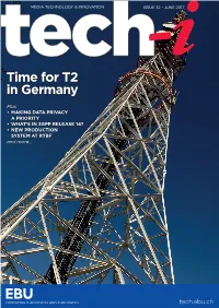 Time for T2 in Germany