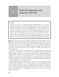05 National Languages and Language