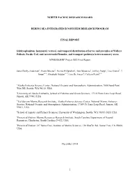 Bering Sea Integrated Ecosystem Research Program