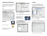 INSTALLING the PRINT DRIVER Ignore the Detailed Instructions: PRINTING