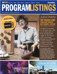 Program Listings” (USPS James W