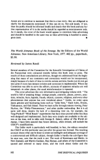 Anson Are to Continue to Maintain That This Is a True Story, They Are Obligated to Clarify the Discrepancies Mentioned