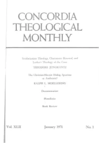 The Christian-Marxist Dialog: Spurious Or Authentic?