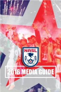 2016 MEDIA GUIDE Updated Through: March 21, 2016