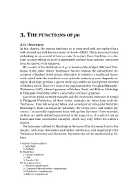 3. the FUNCTIONS of Ot