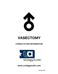 Vasectomy Packet