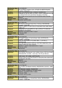Application Num 4/19/2209/0F1 Applicant Mr T D Birkett, 8 Holme
