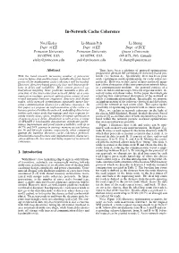 In-Network Cache Coherence