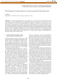 The Relaunch of Branch Lines As a Territory Project for the Inner Areas