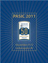 PASIC 2011 Program