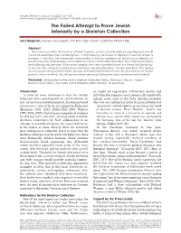 The Failed Attempt to Prove Jewish Inferiority by a Skeleton Collection