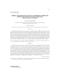 Chemical and Structural Evolution of “Metamorphic Vermiculite” in Metaclastic Rocks of the Betic Cordillera, Málaga, Spain: a Synthesis