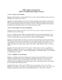 NFHS Approved Experiment AHSAA Football Instant Replay Protocol
